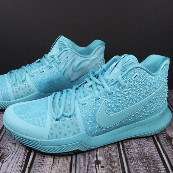 Nike Kyrie 3 Aqua Colorway Mens Basketball Limited - Picture 4 of 7